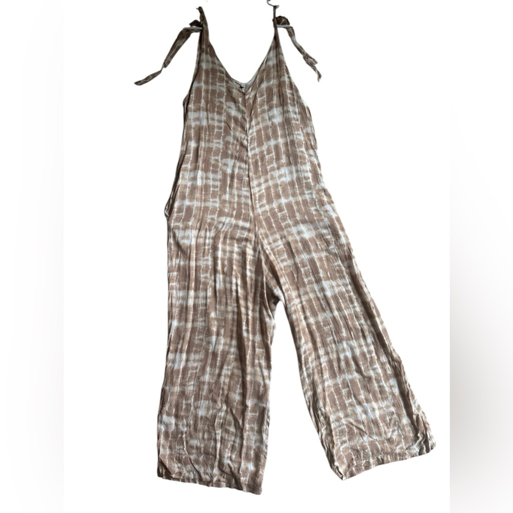 Tye-Dye Wide Leg Jumpsuit